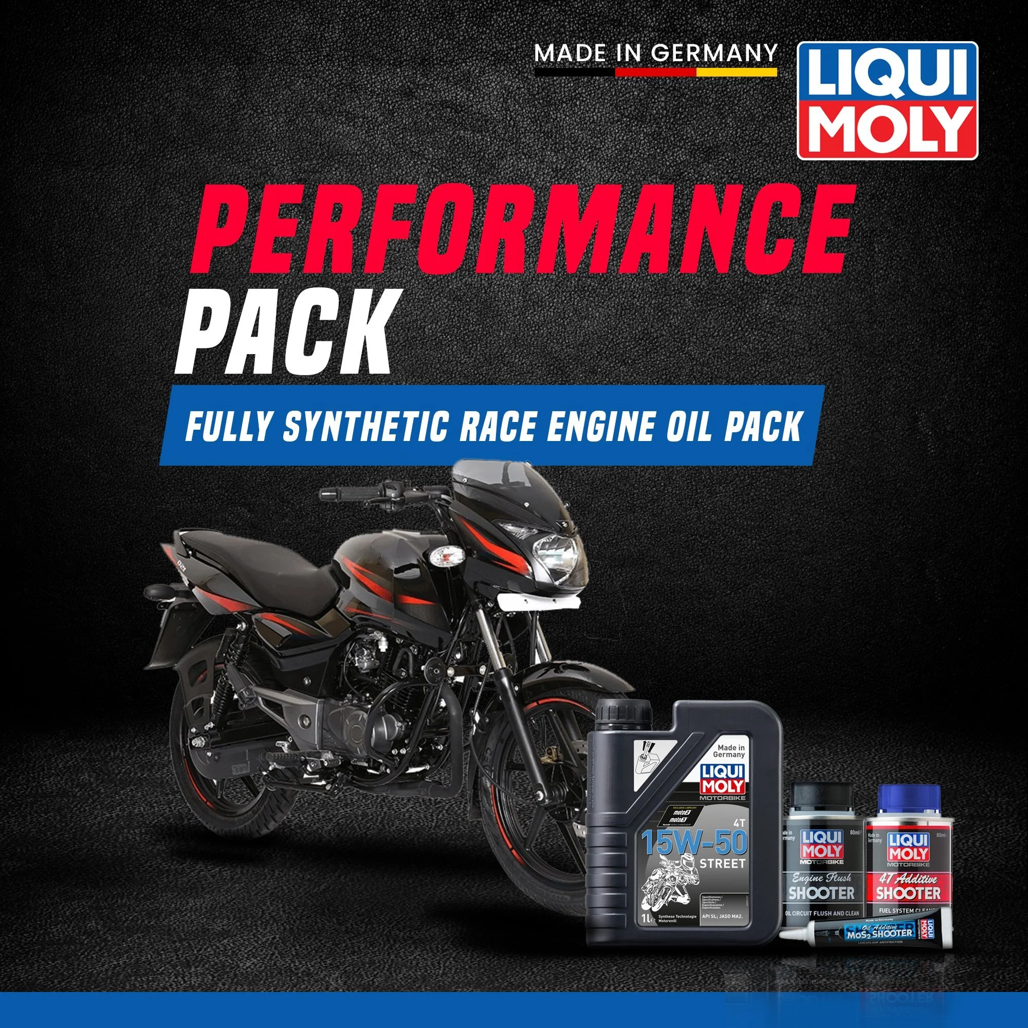 Bajaj Pulsar 150 engine oil Performance Pack - Image 5