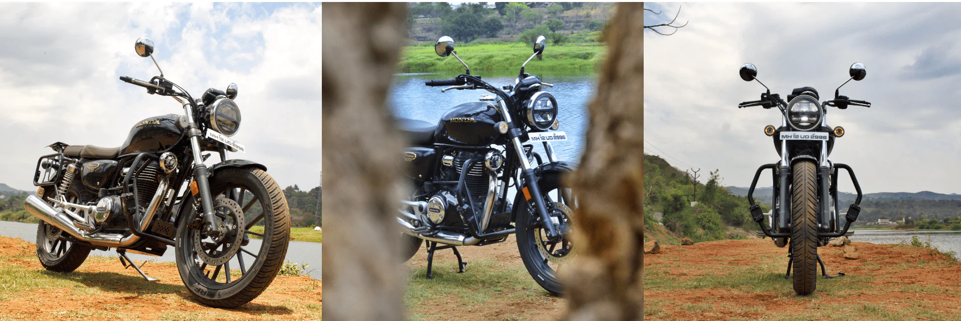 Honda H'ness/ CB 350 auto engina Crash guard - Image 3