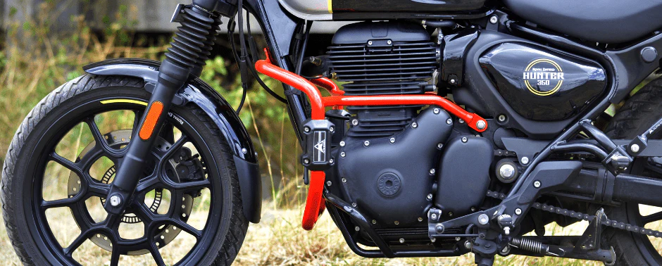 Royal Enfield Hunter 350 auto engina Crash guard - Image 9