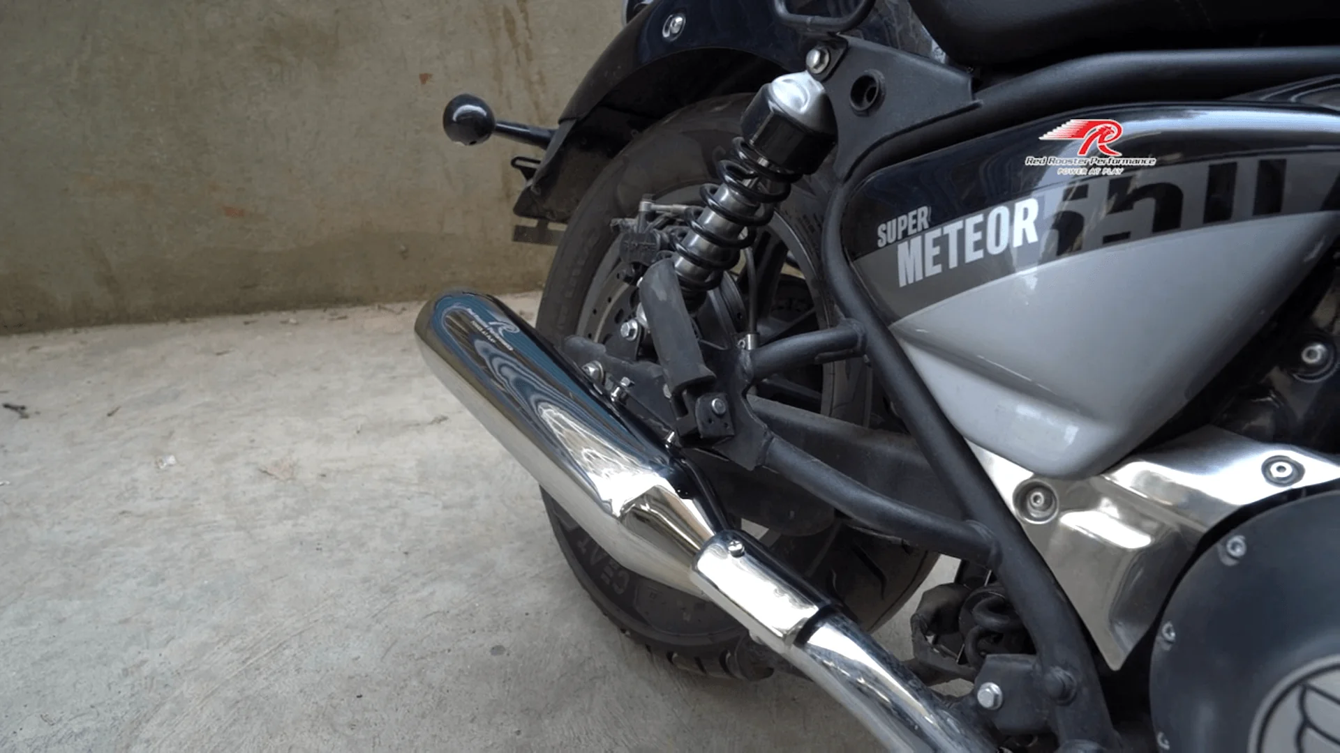 Royal Enfield Super Meteor 650 Red Rooster Astral Exhaust - Image 5