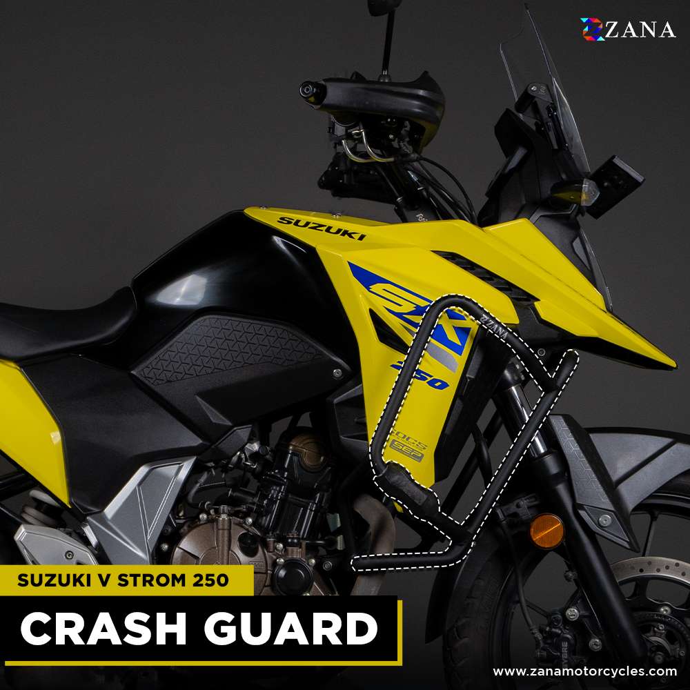 Suzuki V strom 250 Zana Crash guard with Slider puck - Image 6